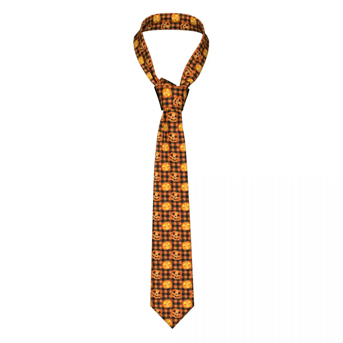 Halloween Plaid Pumpkin Pattern Necktie Men Women Polyester 8 cm Neck Tie for Men Slim Classic Daily Wear Cravat Cosplay Props
Halloween Plaid Pumpkin Pattern Necktie Men Women Polyester 8 cm Neck Tie for Men Slim Classic Daily Wear Cravat Cosplay Props