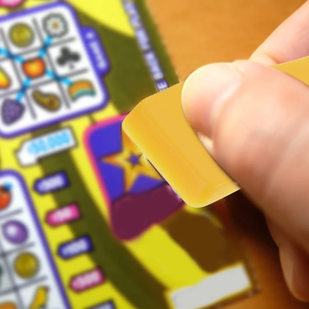 20Pcs Plastic Scratcher Scraper Multi-Function Scratch Off Tool Durable Compact Small Size for Cards Labels Use
20Pcs Plastic Scratcher Scraper Multi-Function Scratch Off Tool Durable Compact Small Size for Cards Labels Use