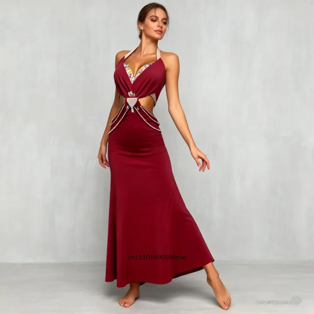 New Belly Dance Costume For Women Professional Oriental Dance Performance Outfit Shiny Dancewear Practice Dress Set
New Belly Dance Costume For Women Professional Oriental Dance Performance Outfit Shiny Dancewear Practice Dress Set