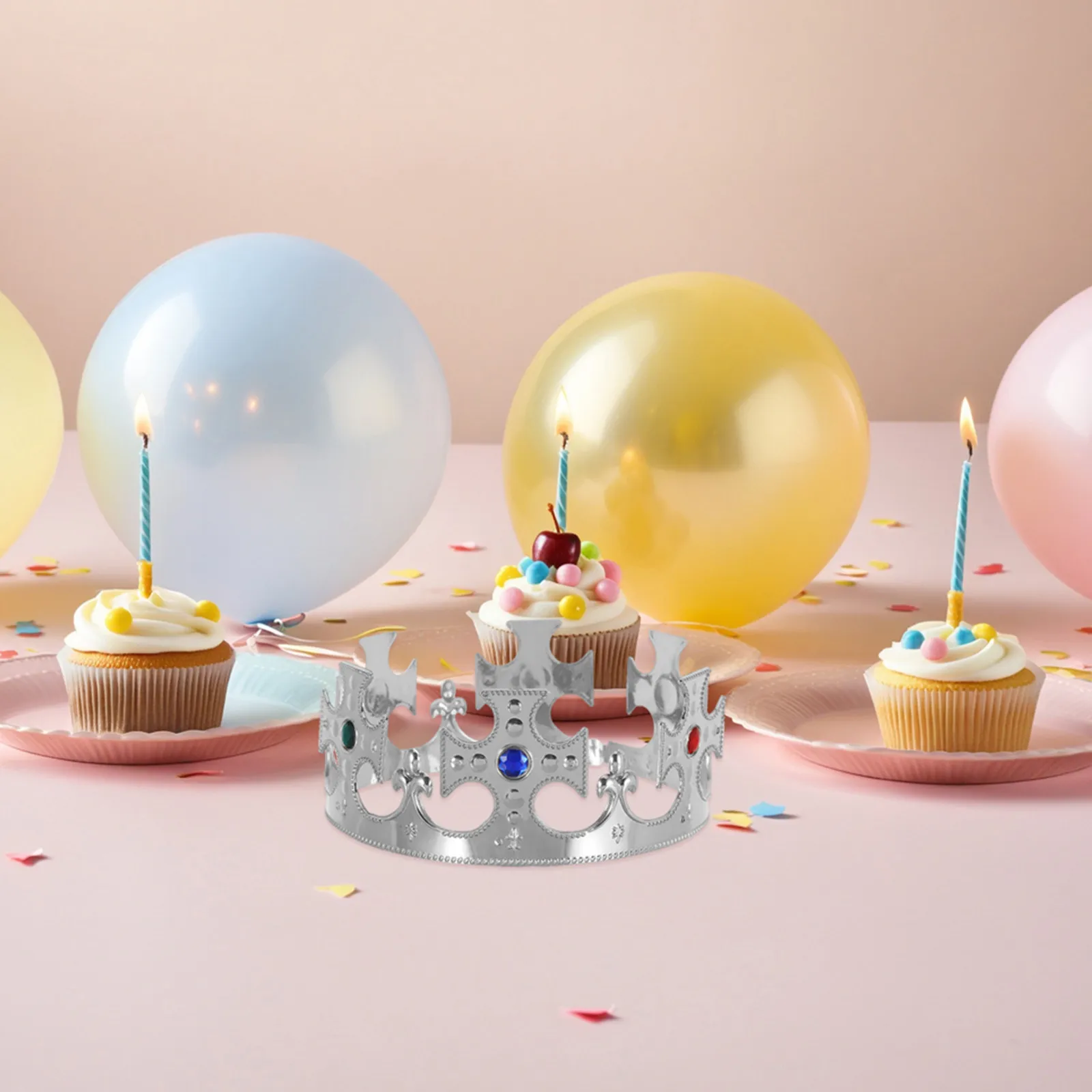 4Pcs Kids Tiara Crown Set Comfortable Lightweight Party Crowns for Birthday School Performance Carnival Photo Prop Prince
4Pcs Kids Tiara Crown Set Comfortable Lightweight Party Crowns for Birthday School Performance Carnival Photo Prop Prince