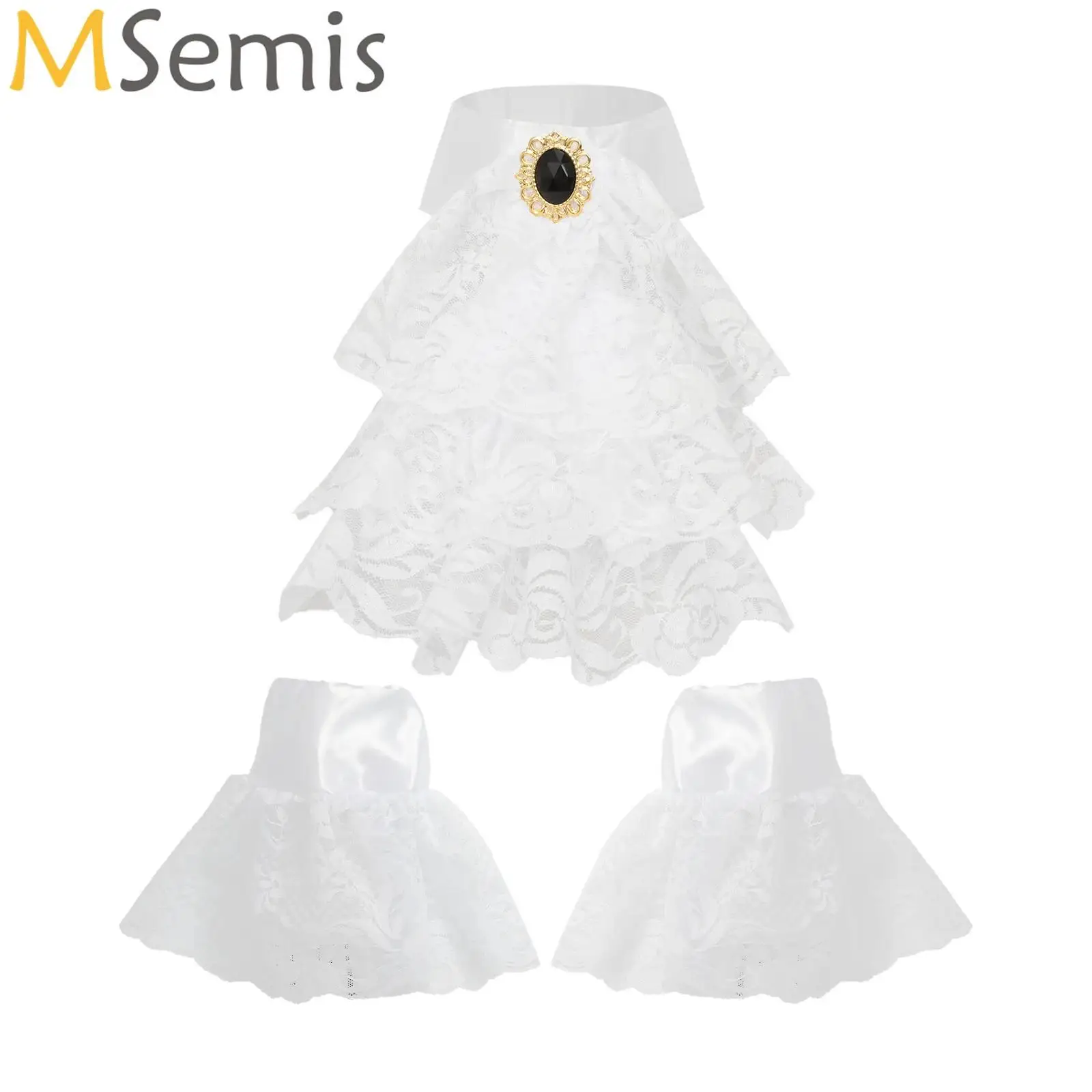 Ruffled Neck Collar Tulle Ruffled Lace Collar Detachable Renaissance Neck Cover Stage Party for Women Costume Accessory
Ruffled Neck Collar Tulle Ruffled Lace Collar Detachable Renaissance Neck Cover Stage Party for Women Costume Accessory