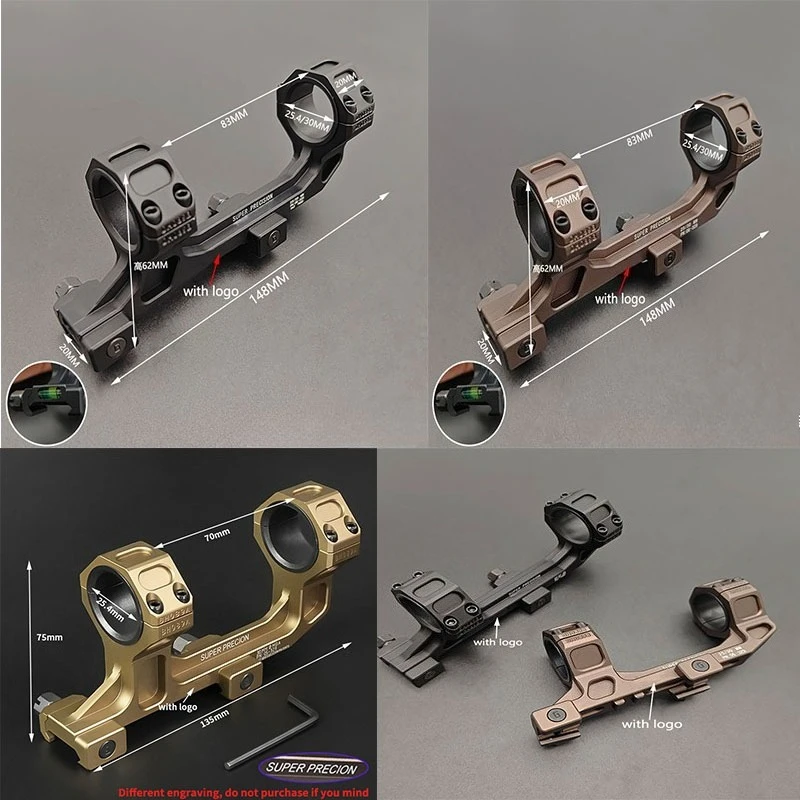 Rifle Scope Mount 25.4mm/30mm Cantilever Optic Mount for 20mm Rail Tactical AR15 Bracket
Rifle Scope Mount 25.4mm/30mm Cantilever Optic Mount for 20mm Rail Tactical AR15 Bracket