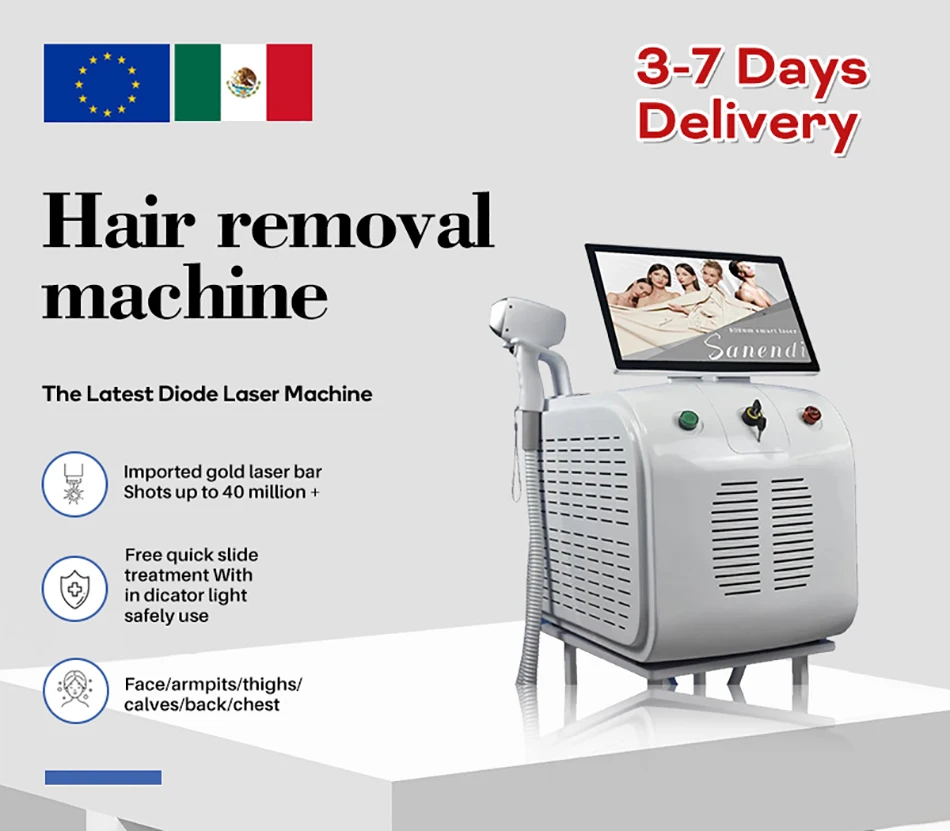 Ice Platinum 3500W depiladora Diode Laser Hair Removal Machine Professional Device Machine Instrument Painless Hair Remove
Ice Platinum 3500W depiladora Diode Laser Hair Removal Machine Professional Device Machine Instrument Painless Hair Remove