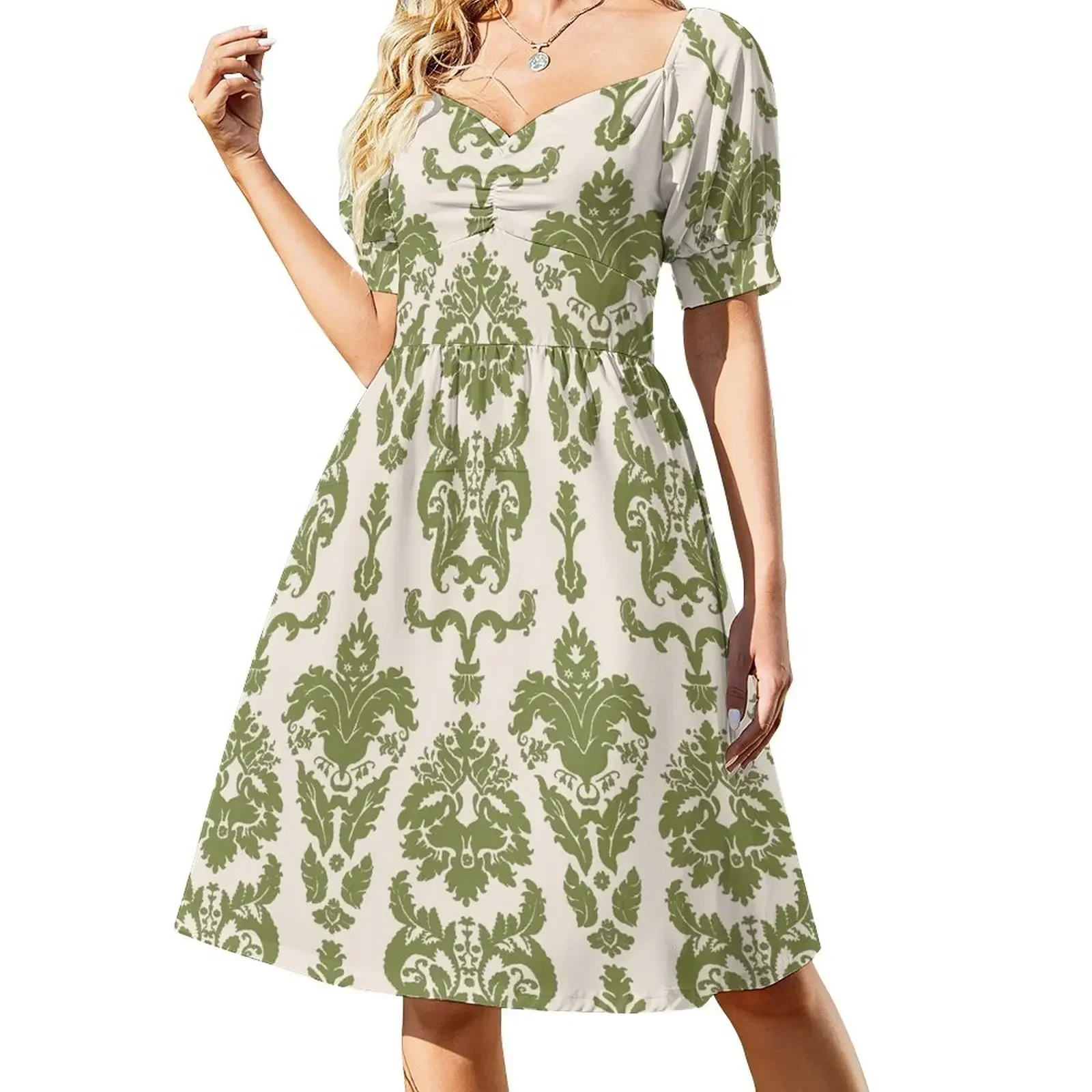 The Sound of Music Von Trapp Curtain Pattern Short-Sleeved Dress summer women's suit luxury dresses Dress
The Sound of Music Von Trapp Curtain Pattern Short-Sleeved Dress summer women's suit luxury dresses Dress