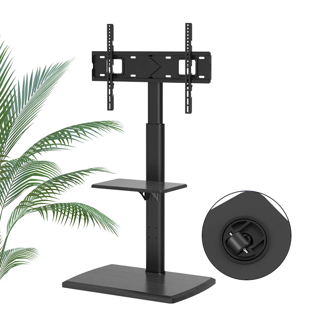 Adjustable Shelf & Sturdy Wooden Base Mobile TV Stand With Wheels for 32-60 Inch LCD LED Screen TVs Rolling Tv Stand
Adjustable Shelf & Sturdy Wooden Base Mobile TV Stand With Wheels for 32-60 Inch LCD LED Screen TVs Rolling Tv Stand