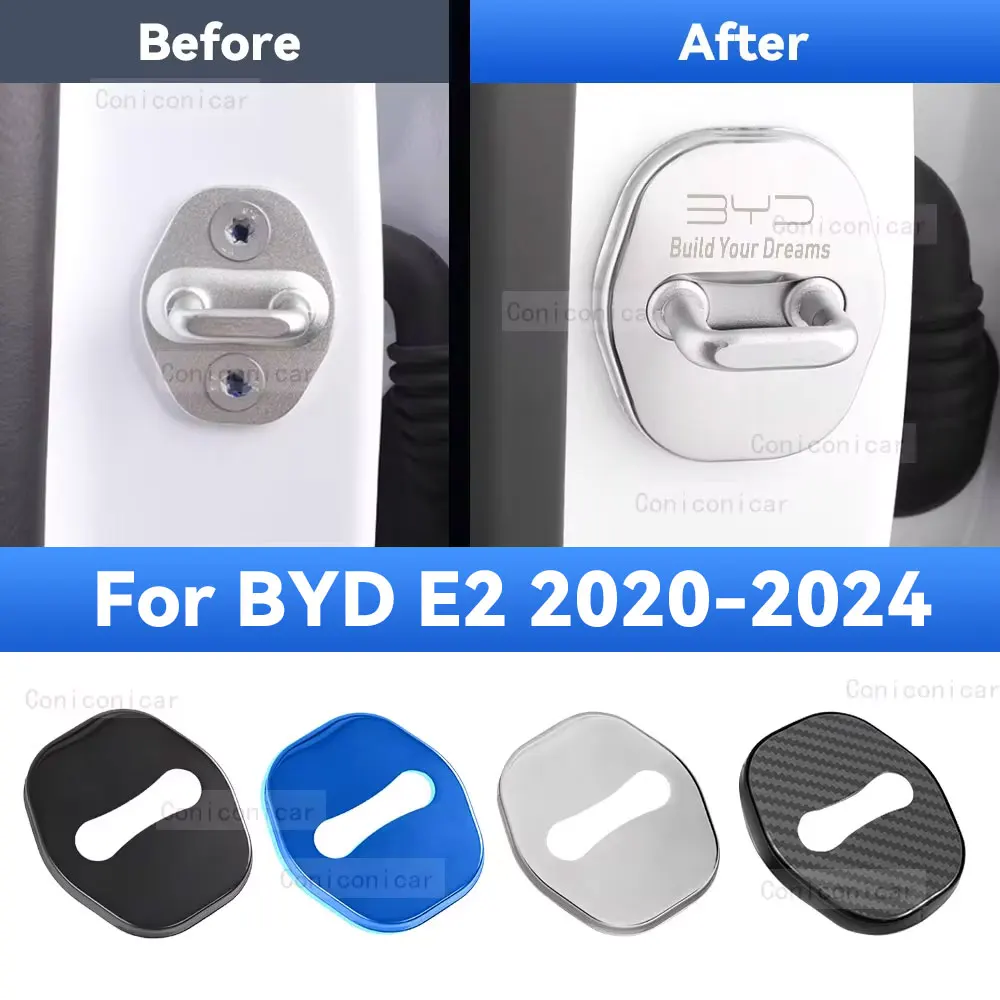 Car Door Lock Protector Cover Stainless Steel For BYD E2 2020-2024 Protect Buckle Anti-rust Decoration Accessories
Car Door Lock Protector Cover Stainless Steel For BYD E2 2020-2024 Protect Buckle Anti-rust Decoration Accessories