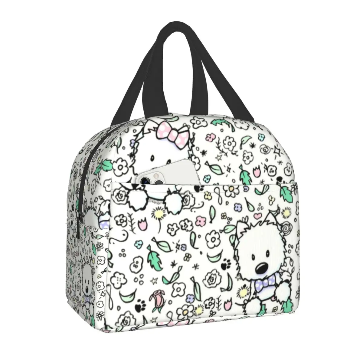 West Highland Terrier Dog Thermal Insulated Lunch Bag Women Westie Puppy Portable Lunch Box Container for Travel Picnic Food Box
West Highland Terrier Dog Thermal Insulated Lunch Bag Women Westie Puppy Portable Lunch Box Container for Travel Picnic Food Box
