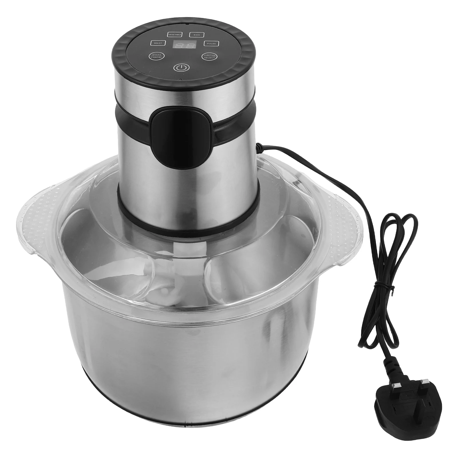 Stainless Steel Electric Meat Mincer 5L Large Capacity Food Chopper Kitchen Appliance For Home Use Stainless Steel
Stainless Steel Electric Meat Mincer 5L Large Capacity Food Chopper Kitchen Appliance For Home Use Stainless Steel