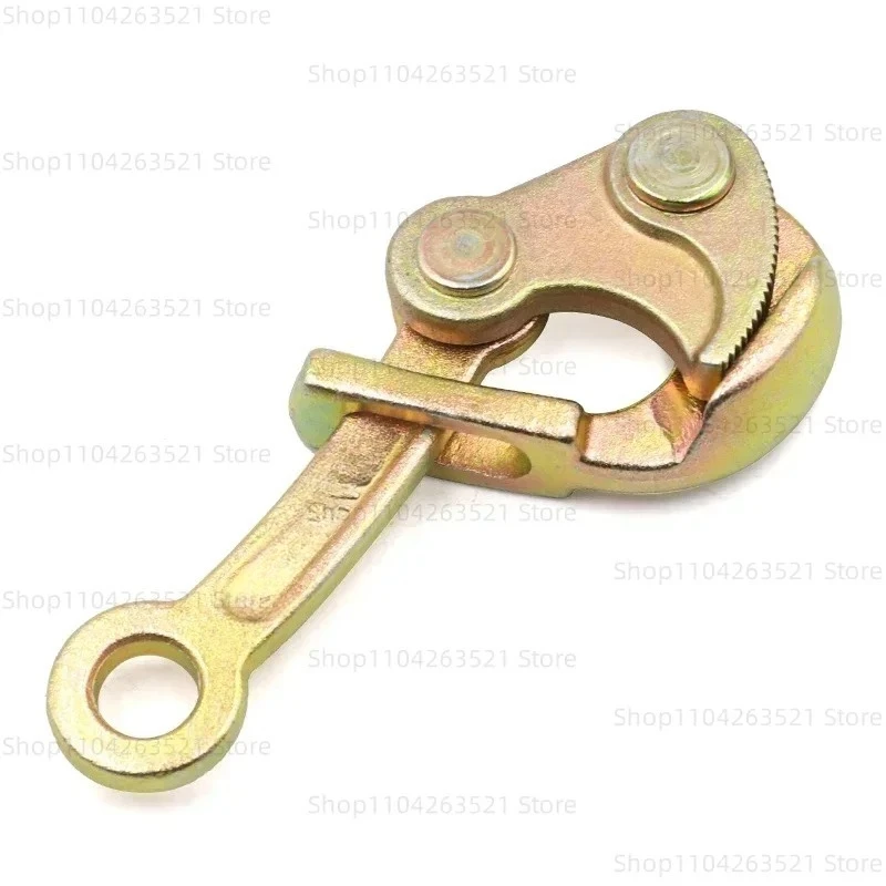 0.5Ton Wire Rope Jaw Clamp Multifunctional Electricity Cable Grip Pulling Non-Slip Haven Mini Tightening Tool Carbon Steel
0.5Ton Wire Rope Jaw Clamp Multifunctional Electricity Cable Grip Pulling Non-Slip Haven Mini Tightening Tool Carbon Steel