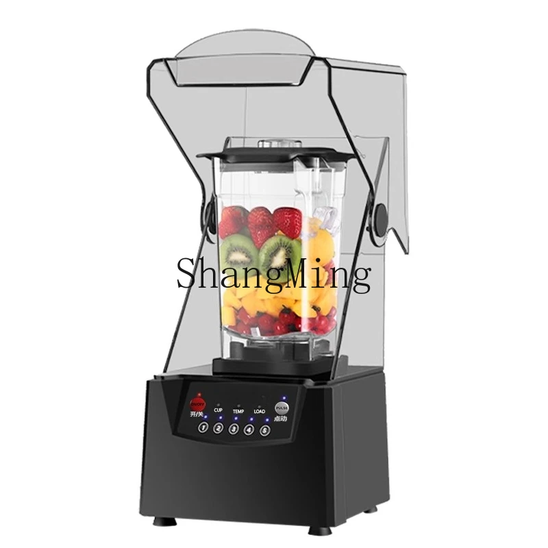 ZYY commercial sound insulation cooking machine silent stirring with cover automatic crushed ice milkshake machine
ZYY commercial sound insulation cooking machine silent stirring with cover automatic crushed ice milkshake machine