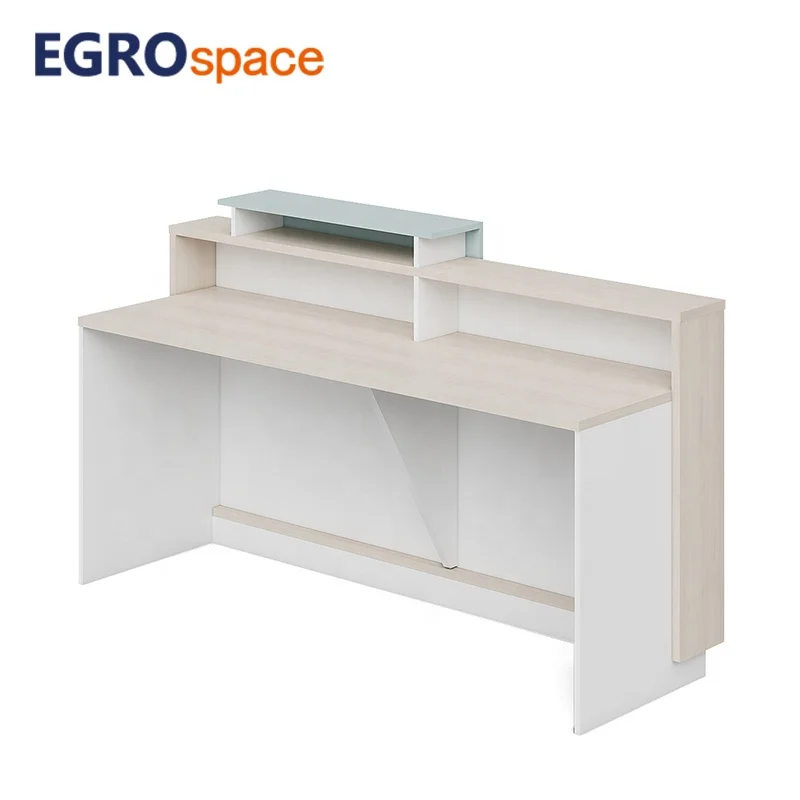 Modern Style Desk Beauty Reception Wood Design Standard Size White Front Lobby Table
Modern Style Desk Beauty Reception Wood Design Standard Size White Front Lobby Table