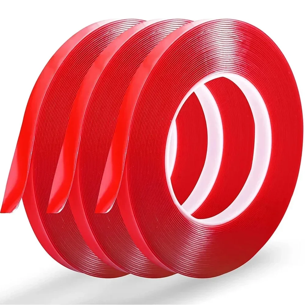 Double Sided Adhesive Tape Transparent Acrylic Waterproof Strong Mounting Tapes Strip No Trace 6-15MM Width For Wall Decor Tapes
Double Sided Adhesive Tape Transparent Acrylic Waterproof Strong Mounting Tapes Strip No Trace 6-15MM Width For Wall Decor Tapes