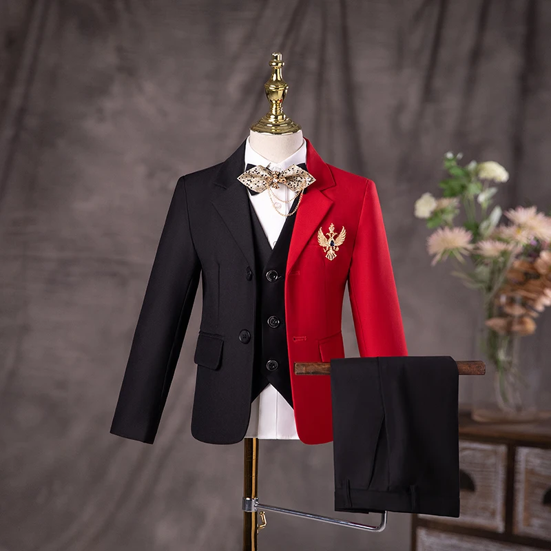 Wedding Suit For Boys Children Stage Performance Formal Suit Flower Kids School Graduation Party Set Girl Piano Ceremony Costume
Wedding Suit For Boys Children Stage Performance Formal Suit Flower Kids School Graduation Party Set Girl Piano Ceremony Costume