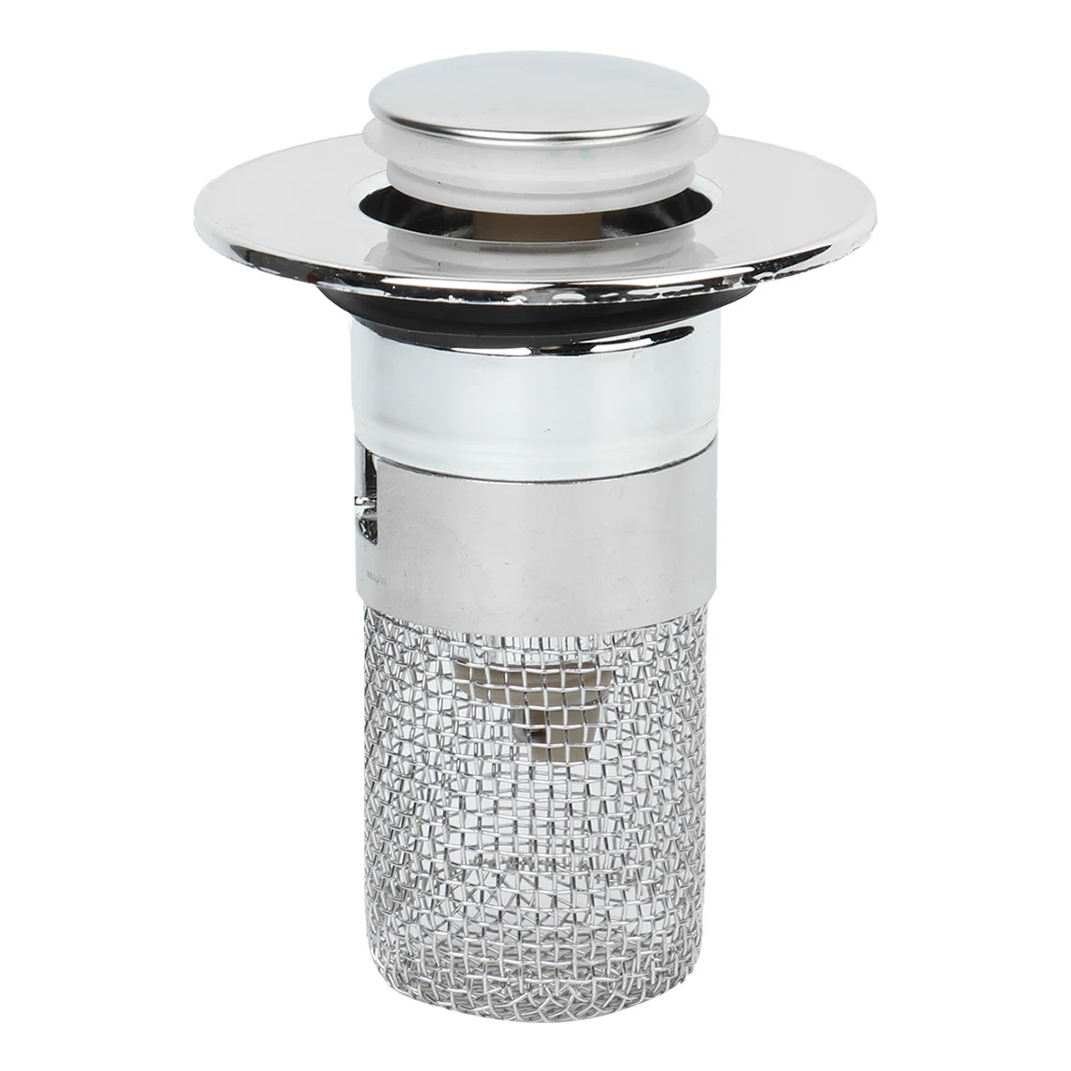 Drain Stopper for Bathroom Sink Hair Trap Universal Stainless Steel Anti-Clog Filter Catcher Silver
Drain Stopper for Bathroom Sink Hair Trap Universal Stainless Steel Anti-Clog Filter Catcher Silver