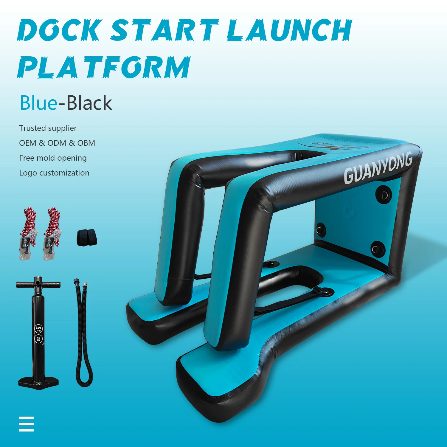 Hot New Hydrofoil General Inflatable Dock Launch Platform Super Buoyancy Double Thickness PVC Material Easy Carry Surfing
Hot New Hydrofoil General Inflatable Dock Launch Platform Super Buoyancy Double Thickness PVC Material Easy Carry Surfing