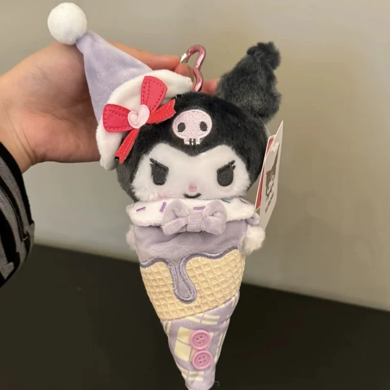 Anime Hello Kitty Cinnamoroll My Melody Kuromi Cone Shape Plush Keychain Kawaii School Bag Pendant Cute Cartoon Character Gift
Anime Hello Kitty Cinnamoroll My Melody Kuromi Cone Shape Plush Keychain Kawaii School Bag Pendant Cute Cartoon Character Gift