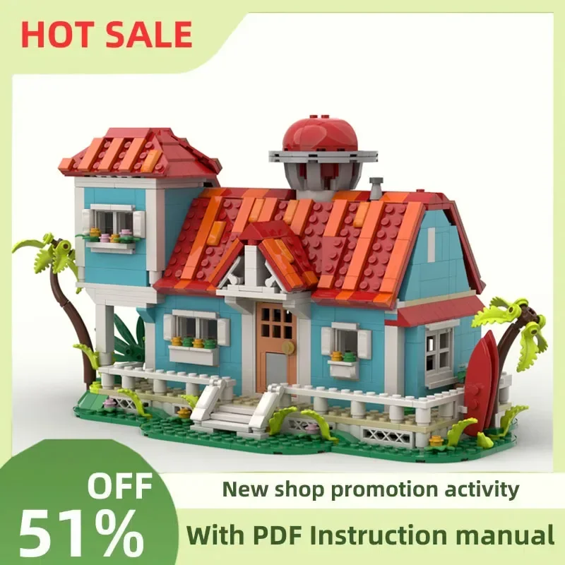Горячая известная мультяшная серия Lilo Stitch House Moc43268 Модель с видом на улицу на заказ Головоломка Diy Креативные идеи Детские игрушки Подарок на день рождения
Горячая известная мультяшная серия Lilo Stitch House Moc43268 Модель с видом на улицу на заказ Головоломка Diy Креативные идеи Детские игрушки Подарок на день рождения