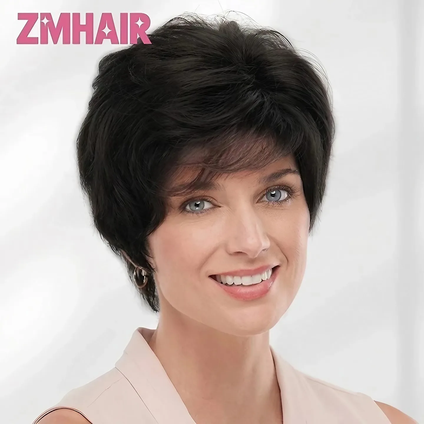Women Short Straight Human Hair Wig 100% European Hair 180% Density Hand Made Natural Brown Black 4# Medium Brown None Lace Wig
Women Short Straight Human Hair Wig 100% European Hair 180% Density Hand Made Natural Brown Black 4# Medium Brown None Lace Wig