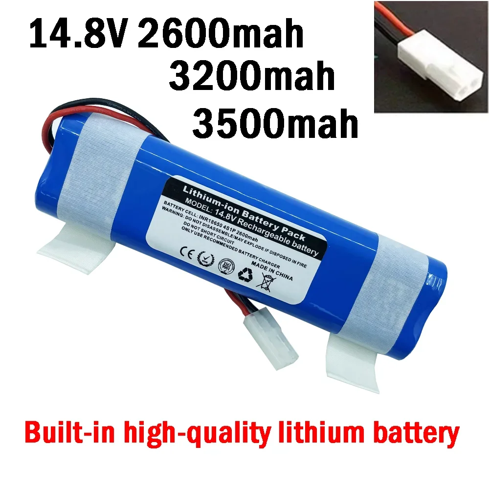 14.4V/14.8V 2600mAh/3200mah Battery Pack For Qihoo 360 S6 Robotic Vacuum Cleaner Spare Parts Accessories Replacement Batteries
14.4V/14.8V 2600mAh/3200mah Battery Pack For Qihoo 360 S6 Robotic Vacuum Cleaner Spare Parts Accessories Replacement Batteries