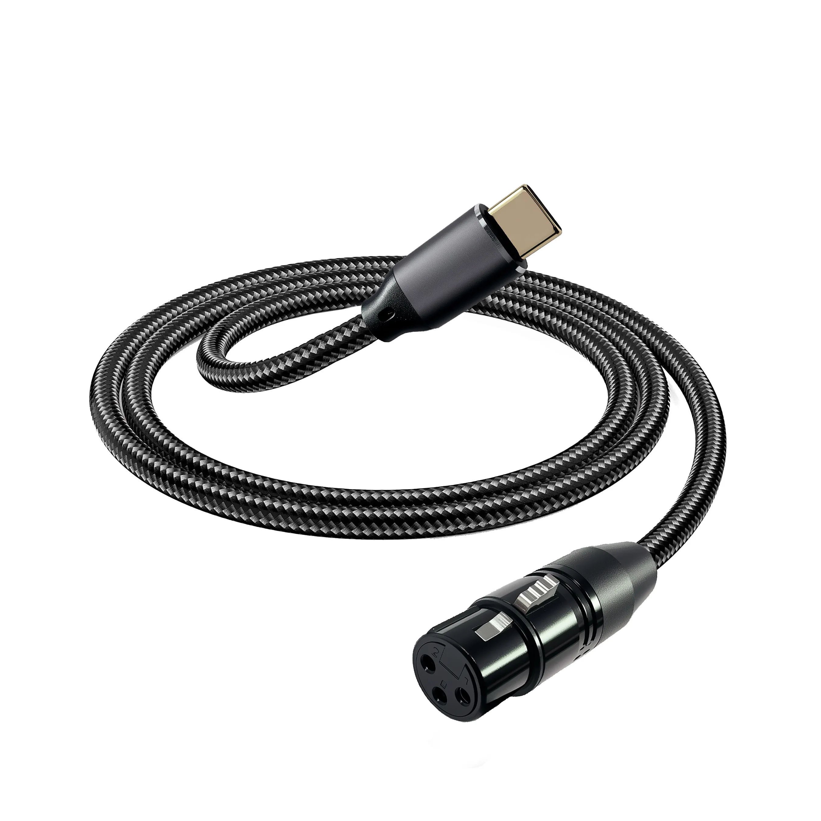 USB-C to XLR Female Audio Cable Adapter for Amplifiers Speakers Mixing Consoles Durable USB-C Male to XLR Female Converter
USB-C to XLR Female Audio Cable Adapter for Amplifiers Speakers Mixing Consoles Durable USB-C Male to XLR Female Converter