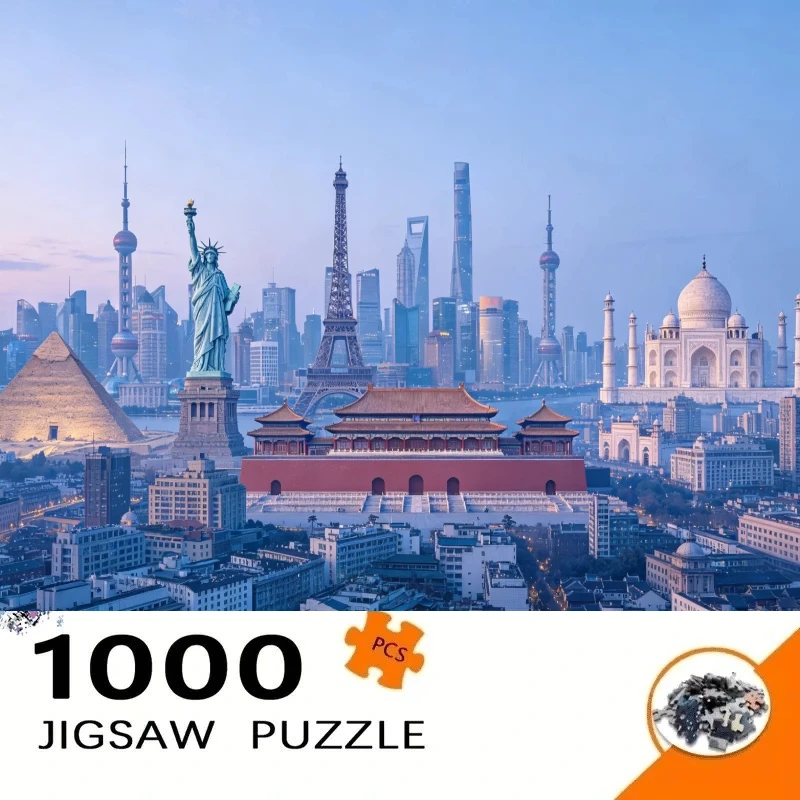 Adult Jigsaw Puzzle Surreal World Landmarks Scene Puzzles for Gameroom Bedroom Livingroom Gift Challenging Game
Adult Jigsaw Puzzle Surreal World Landmarks Scene Puzzles for Gameroom Bedroom Livingroom Gift Challenging Game
