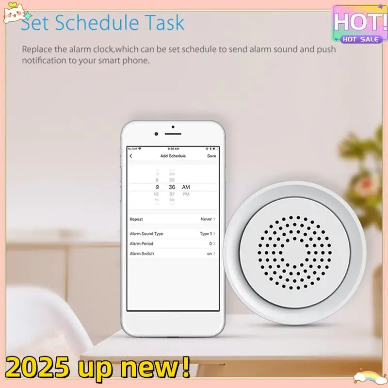 Нежная текстура-Tuya Wi-Fi Smart USB Датчик сирена-сирена Звуковая и световая сигнализация Датчик температуры и влажности 3 в 1 для Alexa
Нежная текстура-Tuya Wi-Fi Smart USB Датчик сирена-сирена Звуковая и световая сигнализация Датчик температуры и влажности 3 в 1 для Alexa