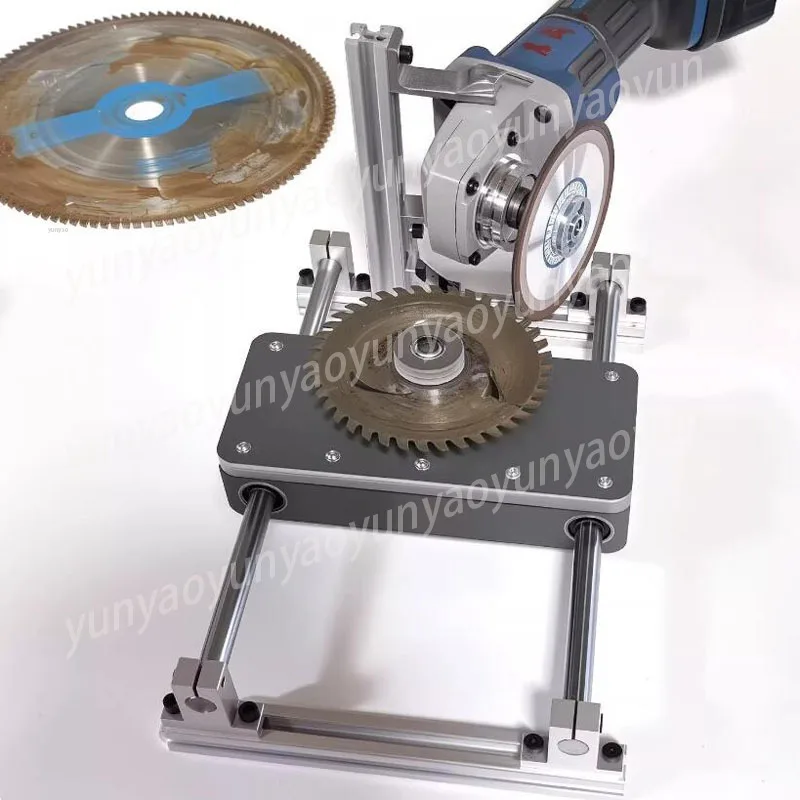 Angle Grinder Conversion Bracket Saw Blade Sharpener Portable Woodworking Sharpening Tool
Angle Grinder Conversion Bracket Saw Blade Sharpener Portable Woodworking Sharpening Tool