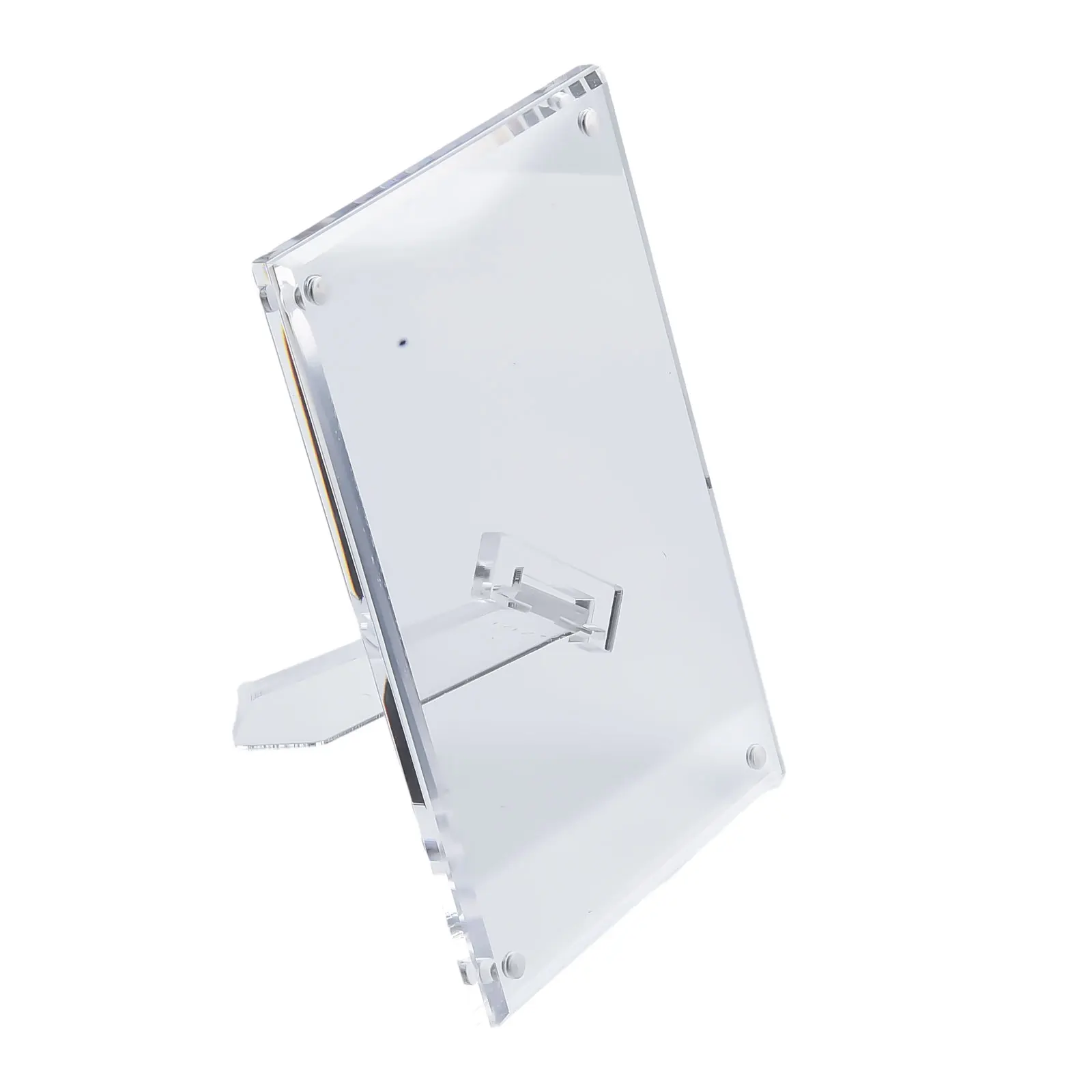 Transparent Acrylic Photo Frame Sizes 6 7 8 10 inch Magnetic Closure Stable Desktop Display Stand Easy Photo Replacement
Transparent Acrylic Photo Frame Sizes 6 7 8 10 inch Magnetic Closure Stable Desktop Display Stand Easy Photo Replacement