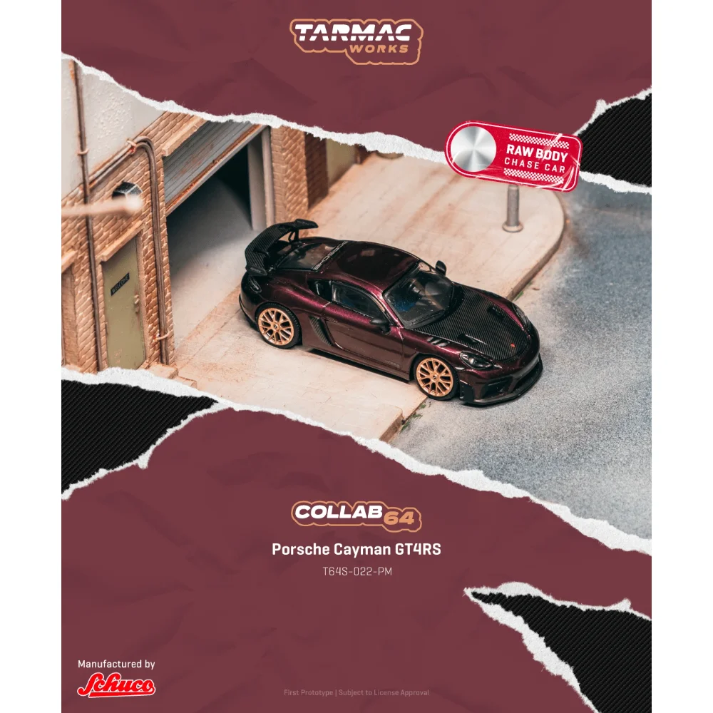 Предпродажа, литая под давлением модель автомобиля TW 1/64, Porsche Cayman GT4RS, аметист, металлик, высокая производительность, ограниченная серия, подарок для мальчиков и взрослых
Предпродажа, литая под давлением модель автомобиля TW 1/64, Porsche Cayman GT4RS, аметист, металлик, высокая производительность, ограниченная серия, подарок для мальчиков и взрослых