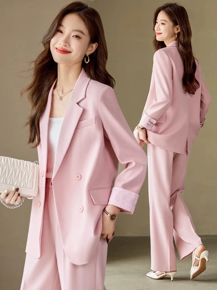 Розовый повседневный блейзер для женщин 2025: Новый осенний модный костюм для миниатюрных женщин со стильным и свободным кроем
Розовый повседневный блейзер для женщин 2025: Новый осенний модный костюм для миниатюрных женщин со стильным и свободным кроем