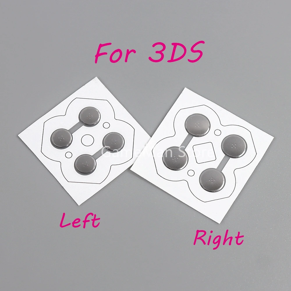 100pcs For Nintendo 3DS Controller D Pads D-Pad Metal Dome Snap PCB Board ABXY Buttons Conductive Film
100pcs For Nintendo 3DS Controller D Pads D-Pad Metal Dome Snap PCB Board ABXY Buttons Conductive Film