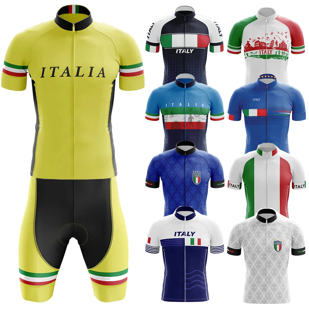 Italy Cycling Clothes Mtb Male Clothing Equipment Man Professional Shirt Shorts Men Jumper Summer Bike Jersey Bib Men's
Italy Cycling Clothes Mtb Male Clothing Equipment Man Professional Shirt Shorts Men Jumper Summer Bike Jersey Bib Men's