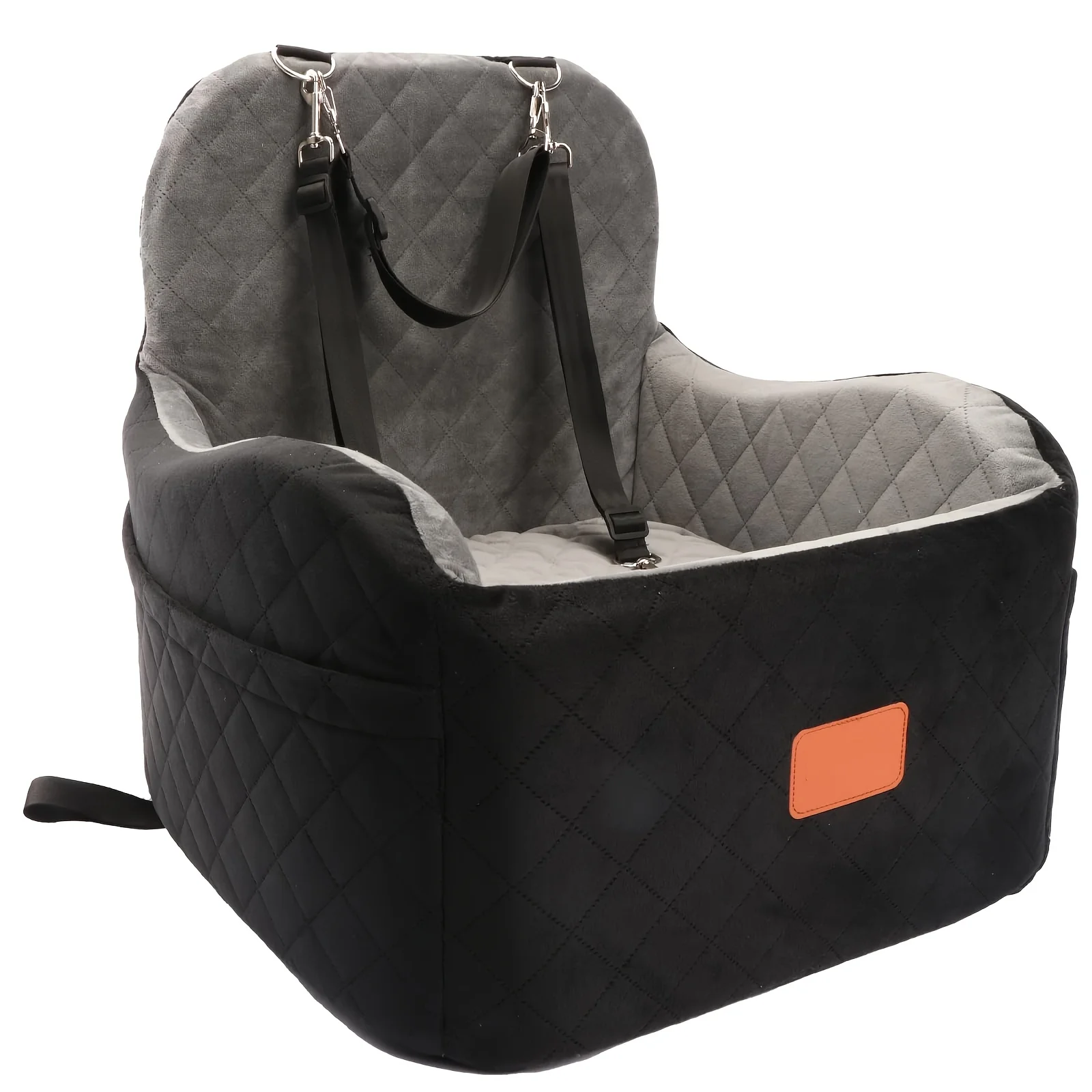 Dog Booster Car Seat for S/M Dogs Up to 35lbs, Soft 6in Elevated Cushion, Fits In Front/Back Seat, Fully Detachable And Washable, 2 Storage Pockets & 3 Straps, Easy to Install JUYHGV
Dog Booster Car Seat for S/M Dogs Up to 35lbs, Soft 6in Elevated Cushion, Fits In Front/Back Seat, Fully Detachable And Washable, 2 Storage Pockets & 3 Straps, Easy to Install JUYHGV