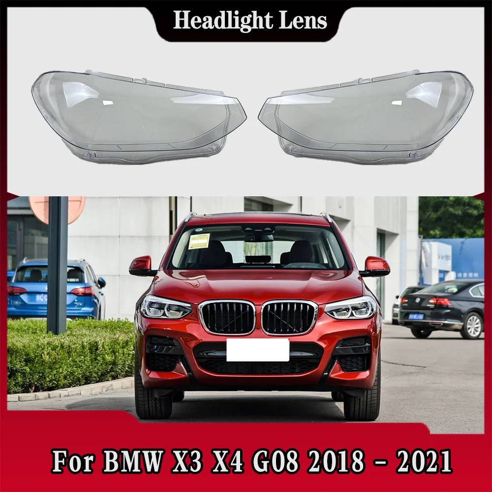 For BMW X3 X4 G08 2018 2019 2020 2021 Car Head Light Lamp Caps Headlamp Shell Transparent Lampshade Lampcover Headlight Cover
For BMW X3 X4 G08 2018 2019 2020 2021 Car Head Light Lamp Caps Headlamp Shell Transparent Lampshade Lampcover Headlight Cover
