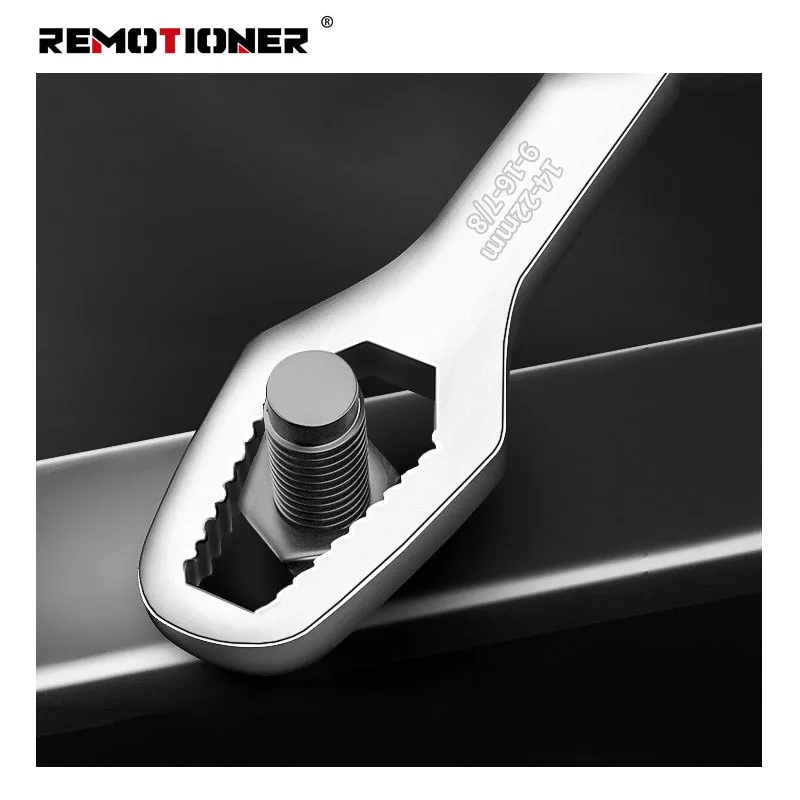 8-22mm Bicycle Motorcycle Repair Hand Tools Double-head Spanner Self-tightening Adjustable Torx Wrench
8-22mm Bicycle Motorcycle Repair Hand Tools Double-head Spanner Self-tightening Adjustable Torx Wrench
