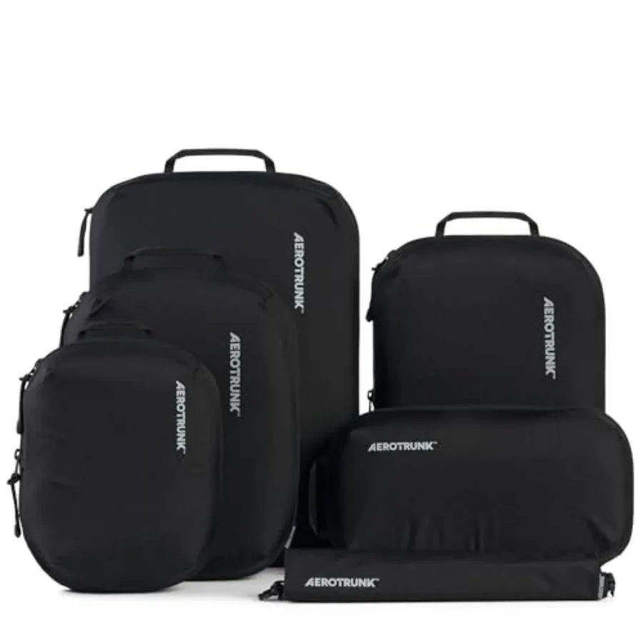 Ultralight Compression Packing Cubes - Lightweight Travel Organizers for Suitcases and Luggage
Ultralight Compression Packing Cubes - Lightweight Travel Organizers for Suitcases and Luggage