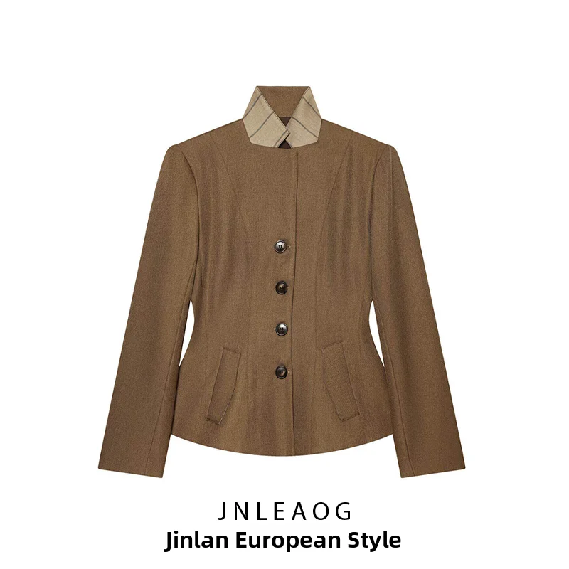 JNLEAOG Summer New Fashionable Elegant Design Women's Suit Jacket Polyester Long Sleeve Regular Length Single Button Style
JNLEAOG Summer New Fashionable Elegant Design Women's Suit Jacket Polyester Long Sleeve Regular Length Single Button Style