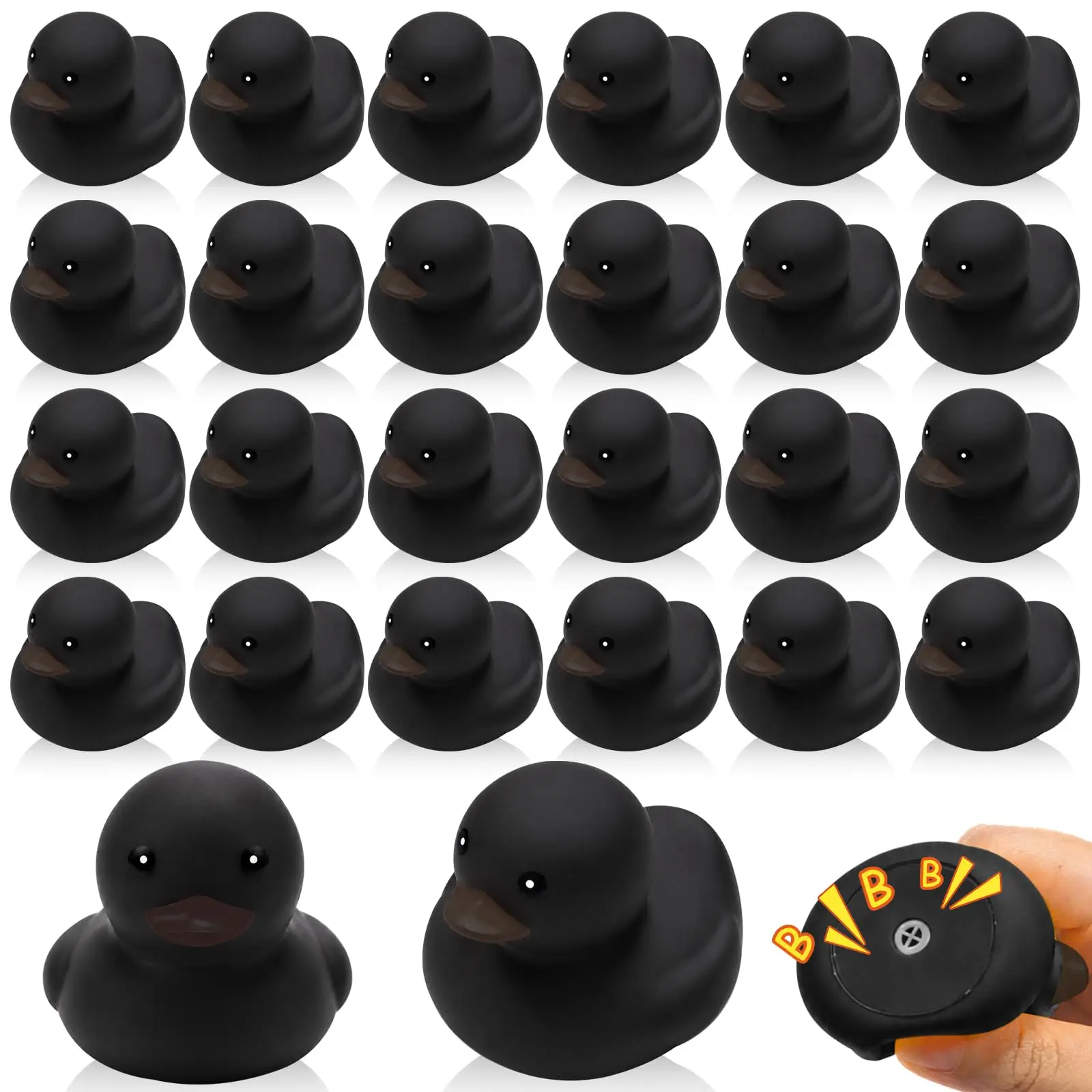 10-100PCS Mini Rubber Duck Bulk Bath Squeaky Rubber Duckies Cute Float Bathtub Toys for Baby Shower Birthday Party Favors Gift
10-100PCS Mini Rubber Duck Bulk Bath Squeaky Rubber Duckies Cute Float Bathtub Toys for Baby Shower Birthday Party Favors Gift