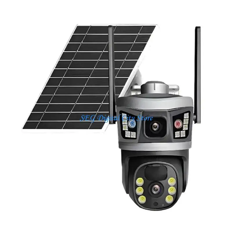 U75B 10x Zoom Solar Surveillances Camera Double View Ultrared High Definition Night Visibilities Low Power
U75B 10x Zoom Solar Surveillances Camera Double View Ultrared High Definition Night Visibilities Low Power