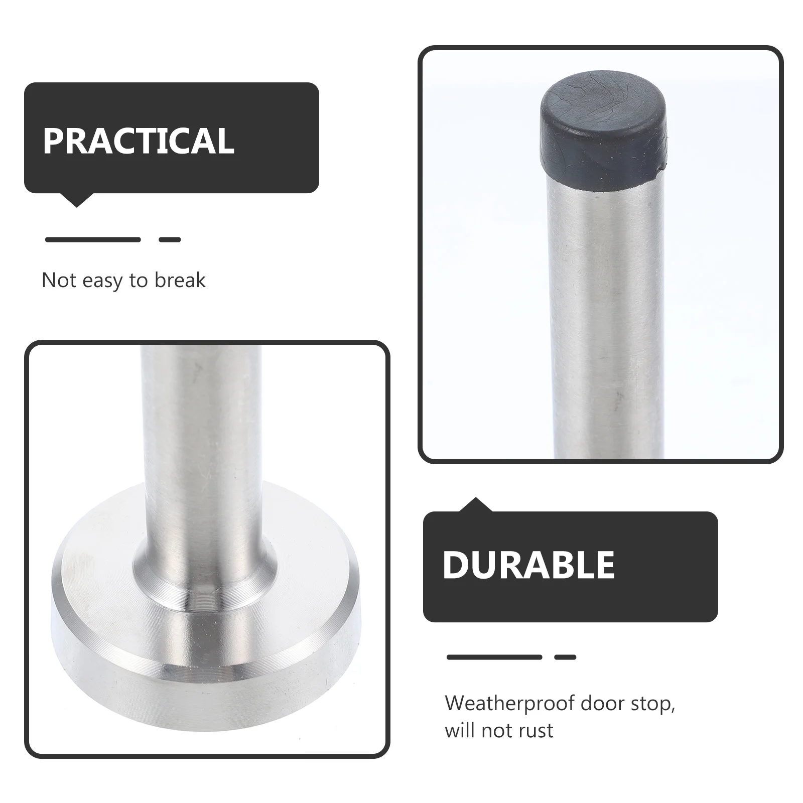 2 упаковки, 9,5 см, серебряные настенные дверные стопоры из нержавеющей стали, напольные цилиндрические стопоры, устойчивые к атмосферным воздействиям, устойчивые к ржавчине, подходят
2 упаковки, 9,5 см, серебряные настенные дверные стопоры из нержавеющей стали, напольные цилиндрические стопоры, устойчивые к атмосферным воздействиям, устойчивые к ржавчине, подходят