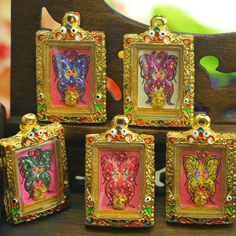 Asia Thailand Geomantic omen master Efficacious butterfly marriage love Peach blossom luck Buddha symbol talisman
Asia Thailand Geomantic omen master Efficacious butterfly marriage love Peach blossom luck Buddha symbol talisman