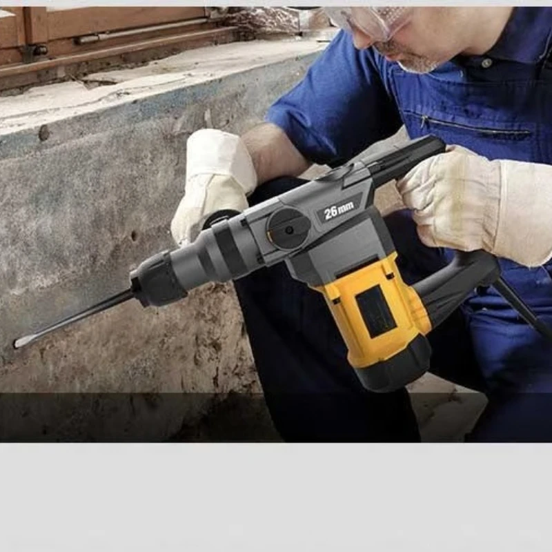 Dual function heavy duty electric hammer high power impact drill multi-function electric drill hammer
Dual function heavy duty electric hammer high power impact drill multi-function electric drill hammer