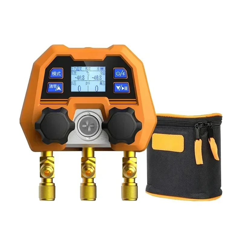 DMG-4B Digital Display Double Meter Valve Electronic Manifold Refrigeration Digital Display Manifold-14~800psi
DMG-4B Digital Display Double Meter Valve Electronic Manifold Refrigeration Digital Display Manifold-14~800psi