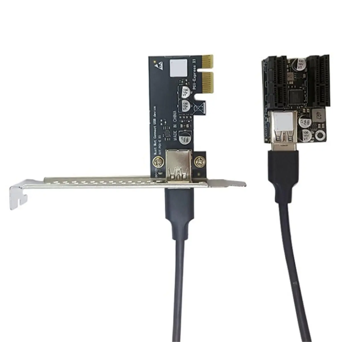 618 Mega Sale PCIE Riser Cable PCI-E X1 to Dual PCI-E X1 Extension Cable Adapter Card Converter Power-Free for Desktop PC
618 Mega Sale PCIE Riser Cable PCI-E X1 to Dual PCI-E X1 Extension Cable Adapter Card Converter Power-Free for Desktop PC