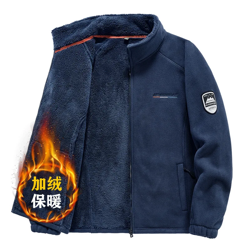Mens Softshell Fleece Casual Army Jackets Men Warm Sweatshirt Thermal Coat Solid Thickened Hiking Tourism Mountain Men Clothing
Mens Softshell Fleece Casual Army Jackets Men Warm Sweatshirt Thermal Coat Solid Thickened Hiking Tourism Mountain Men Clothing