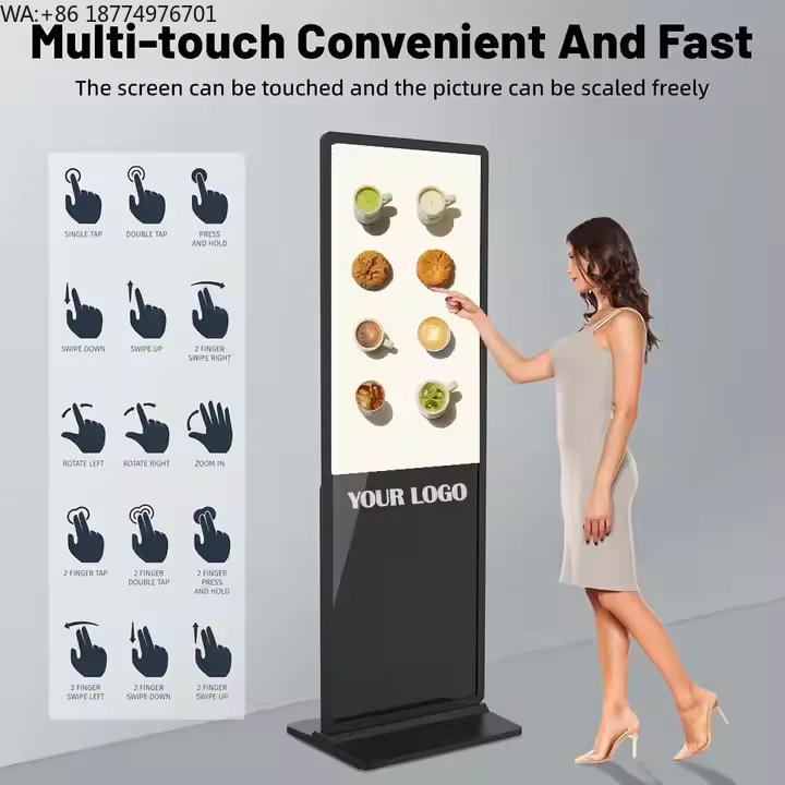43-Inch High Quality LCD Advertising Machine Vertical Touch Screen Creative Equipment for Small Business Shopping Malls
43-Inch High Quality LCD Advertising Machine Vertical Touch Screen Creative Equipment for Small Business Shopping Malls