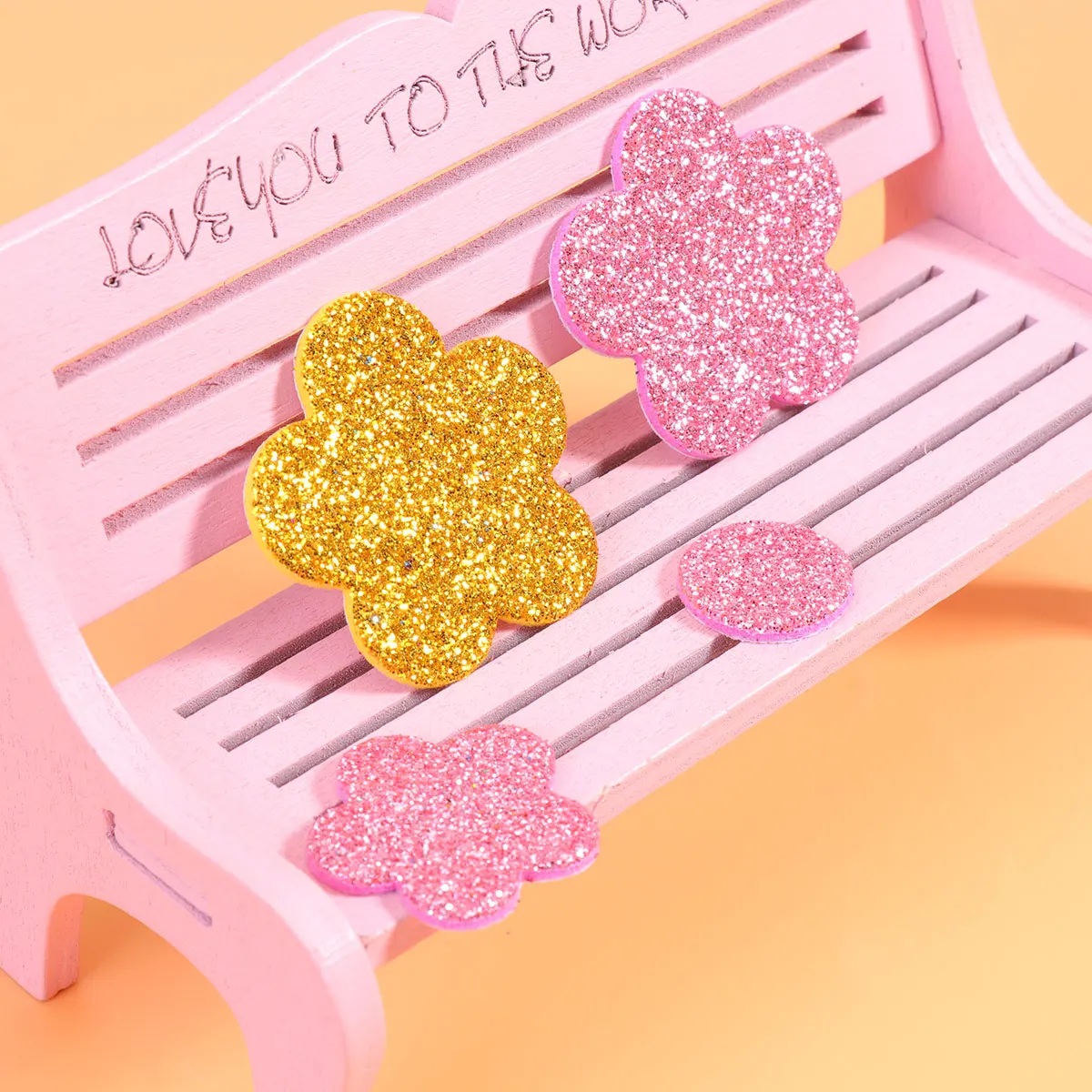 EVA Patch Stickers DIY Flower Material Glitter Props Applique 5 Bags Self Adhesive Colorful Scrapbooking Classroom Decoration 
EVA Patch Stickers DIY Flower Material Glitter Props Applique 5 Bags Self Adhesive Colorful Scrapbooking Classroom Decoration