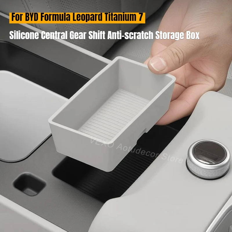 For BYD Formula Leopard Titanium 7 Armrest Storage Box Silicone Pad Central Gear Shift Anti-scratch Key Holder Organizer Case
For BYD Formula Leopard Titanium 7 Armrest Storage Box Silicone Pad Central Gear Shift Anti-scratch Key Holder Organizer Case