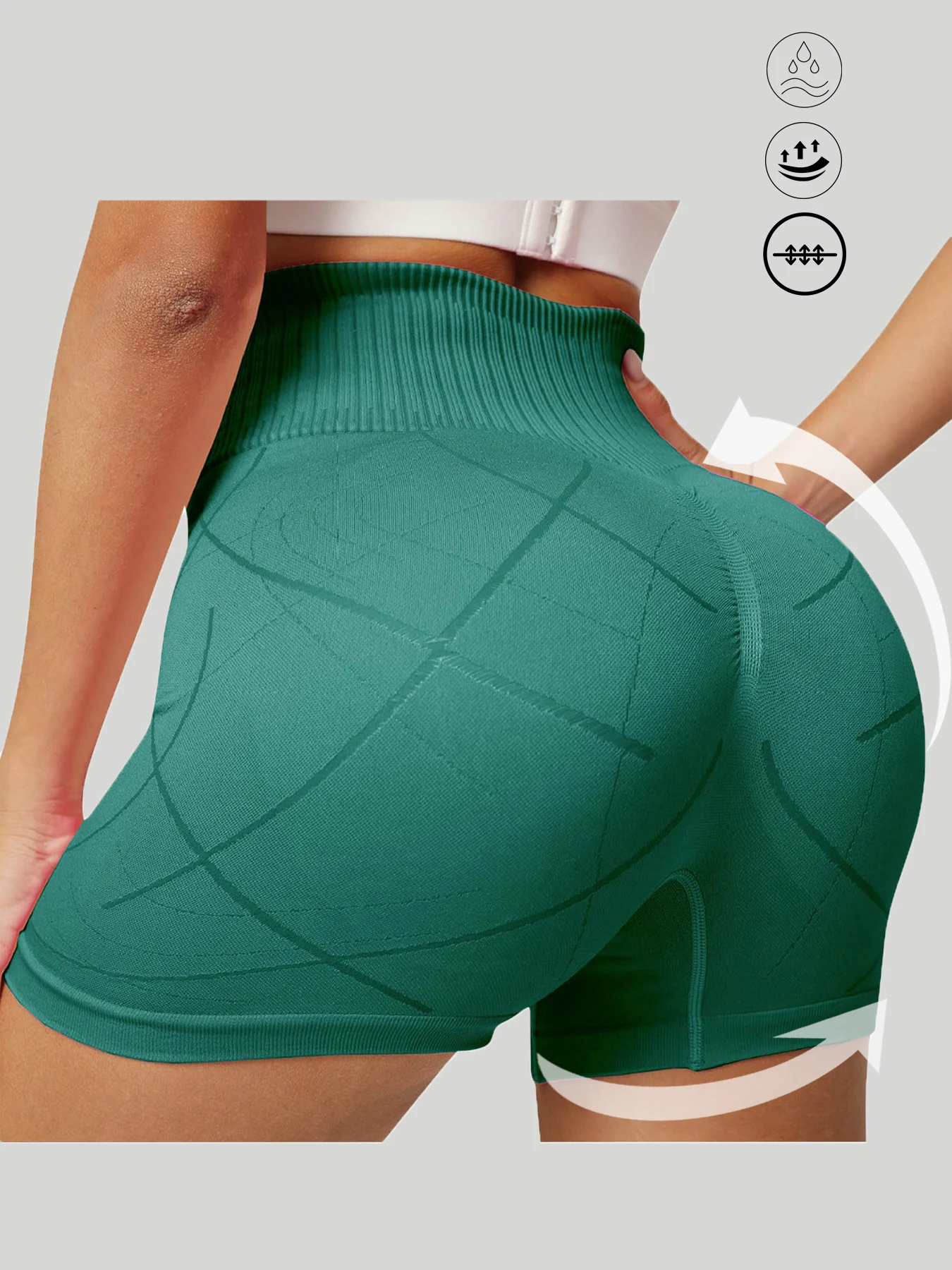 Lifting Seamless Shorts for Women High-Waisted Booty Yoga Biker Tight Shorts Tummy Control Fitness Athletic Running
Lifting Seamless Shorts for Women High-Waisted Booty Yoga Biker Tight Shorts Tummy Control Fitness Athletic Running