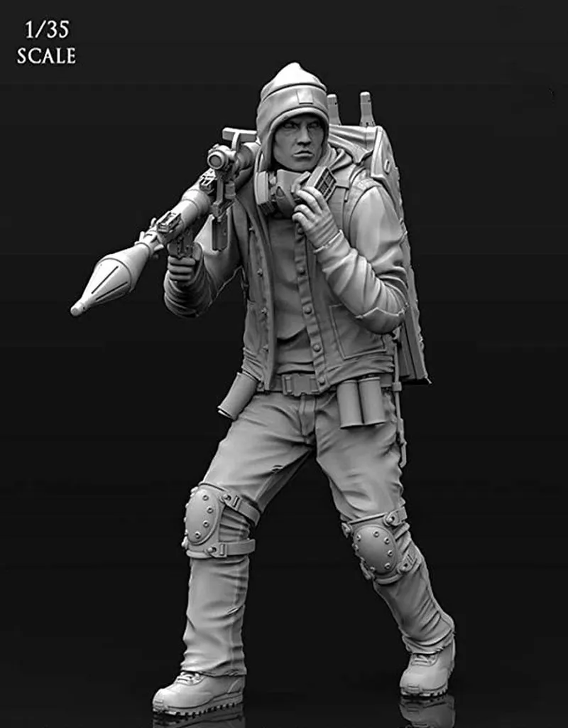 1/35 Rocket Mercenary Soldier Resin Micro Miniature Figure 3d Printed White Model Diy Toy Unassembled And Unpainted Kits
1/35 Rocket Mercenary Soldier Resin Micro Miniature Figure 3d Printed White Model Diy Toy Unassembled And Unpainted Kits